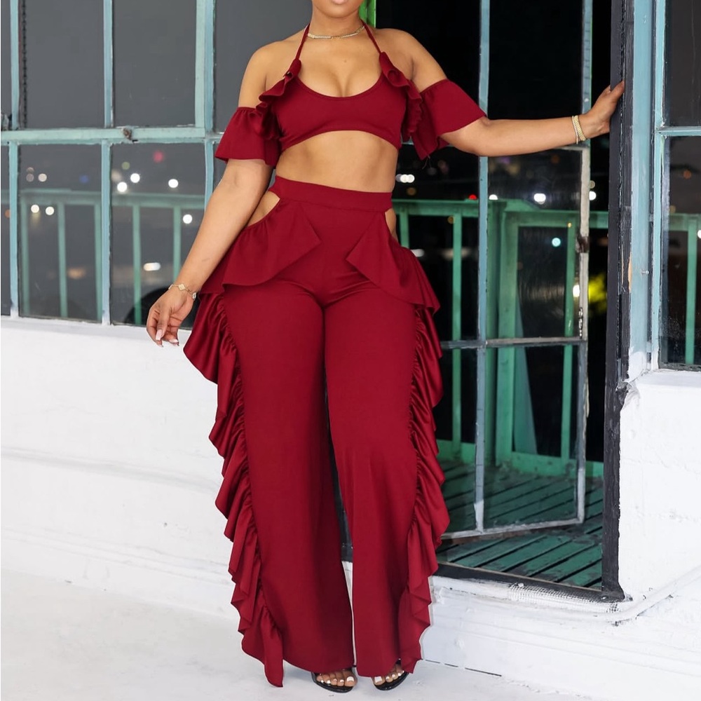 Can You Believe It Pant Set